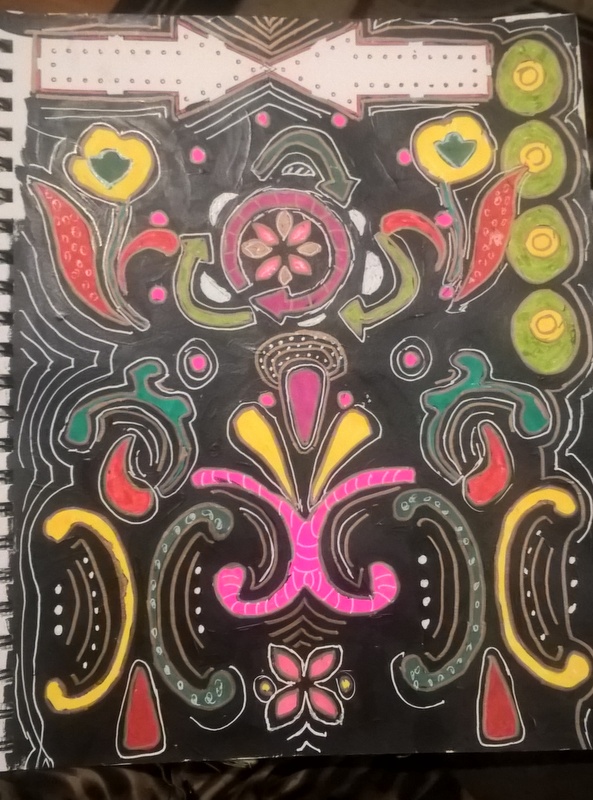 homemade coloring page