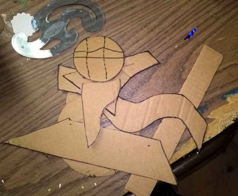 cardboard homemade templates