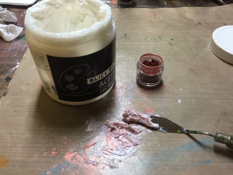 Powdered Pigment Paint